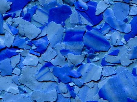 Deco-Marmorchips in der Farbe Dunkelblau