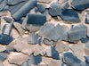 Deco-Marmorflocken in der Farbe Mittelblau
