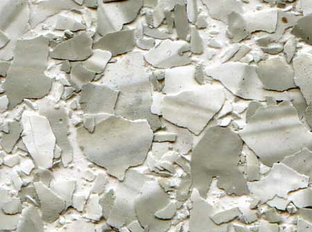 Marmorflocken in der Farbe Hellgrau