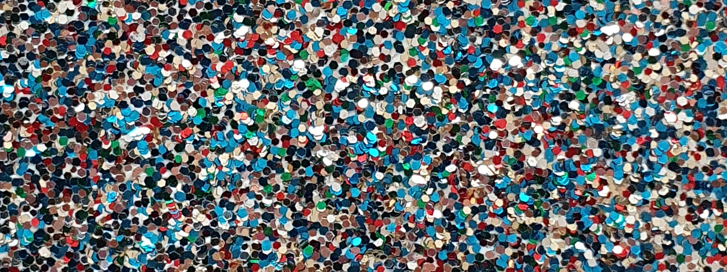 Metallic-Chips Multi Blue