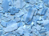 Deco-Marmorflocken in der Farbe Himmelblau