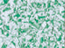Marmorflocken in der Farbe Hellgrün