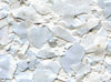 Marmorchips in der Farbe Eisweiß