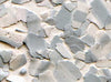 Marmorchips in der Farbe Graublau